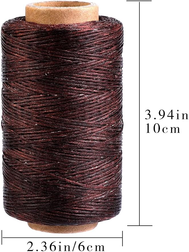 284 Yards Waxed Thread, 210D Heavy Duty Wax Upholstery Thread - Image 2