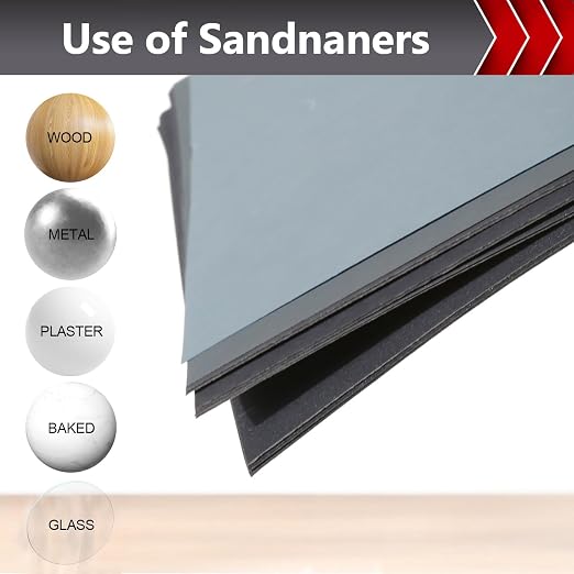 25 Pcs Wet Sandpaper, Sand Paper Assortment - Image 4
