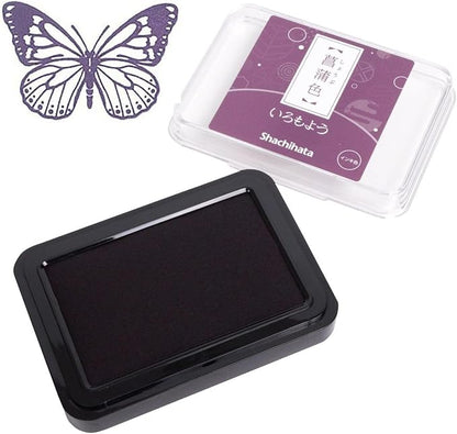 IROMOYO Stamp PAD, Traditional Japanese Ink Colour, Oil-Based Ink pad by Artline