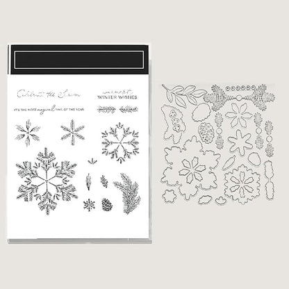 2025-2026 Stamps and Dies for Card Making, Stamps and Dies Set 2025 for by HITKUZ