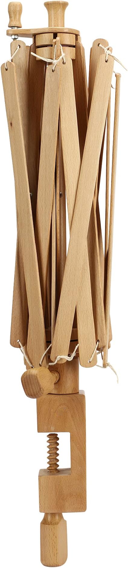 Beechwood Umbrella Swift Yarn Winder | 24" Extra-Large Wooden Ball Winder - Image 5