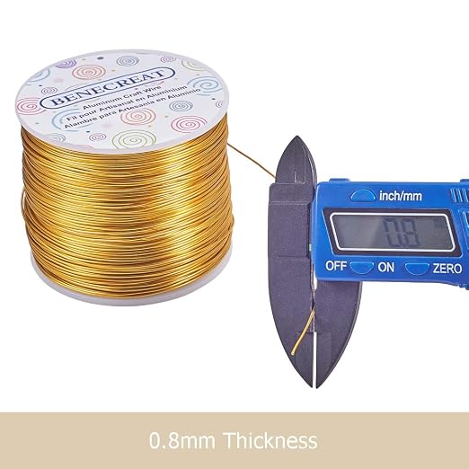 BENECREAT 20 Gauge 770FT Aluminum Wire Anodized Jewelry Craft Making Beading - Image 9