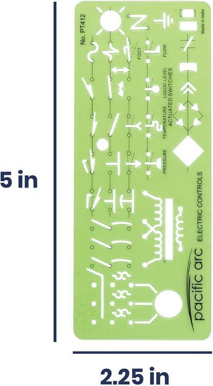 Pacific Arc Electrical Controls Template Guide, Standard Symbols Used in - Image 2