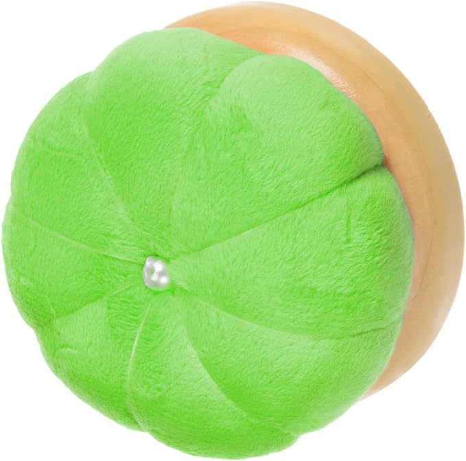 HARFINGTON Wooden Base Needle Pincushions Japanese Style Pin Cushions Round Pin - Image 3