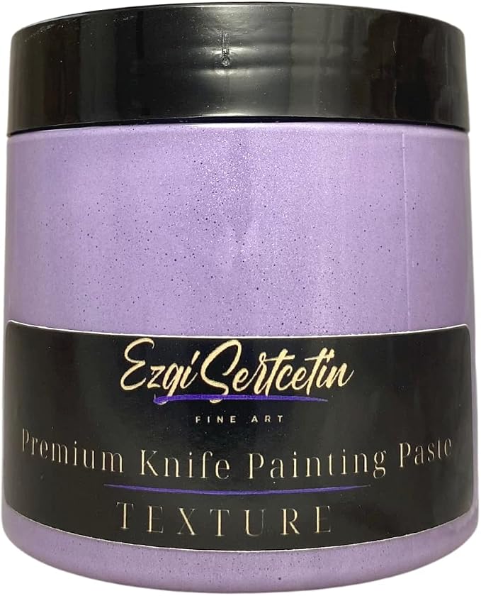 Premium Palette Knife Painting Paste|Texture Paste|Authentic Bright by EzgiSertcetin