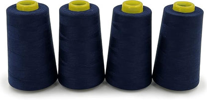 Tortoise 4 Cones of 3000 Yards Each Spool Thread by TORTOISETHREAD