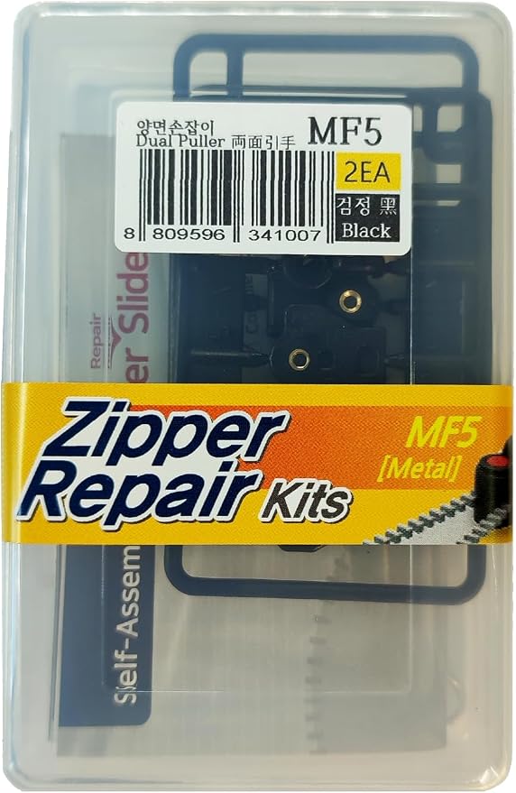 GODO MF5-2EA Metal Zipper Slider Repair Replacement Kits by GODOZipperSliderRepairKit