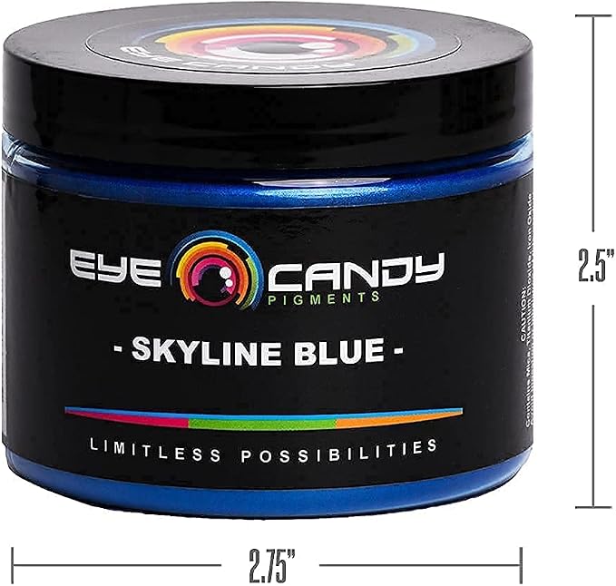 Eye Candy Premium Mica Powder Pigment “Skyline Blue” Multipurpose DIY Arts and - Image 8