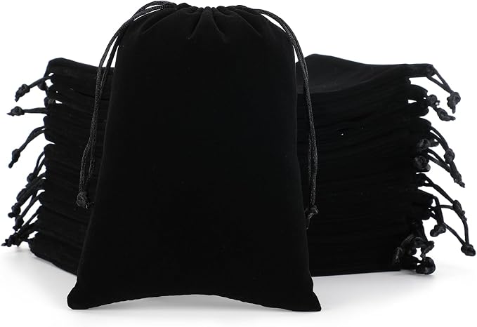 Velvet Drawstring Jewelry Bag, 5x7 Tarot Card Pouch, Or Wrapping Halloween by Tapleap