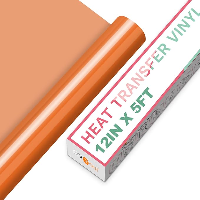 HTVRONT HTV Vinyl Rolls Heat Transfer Vinyl by HTVRONT