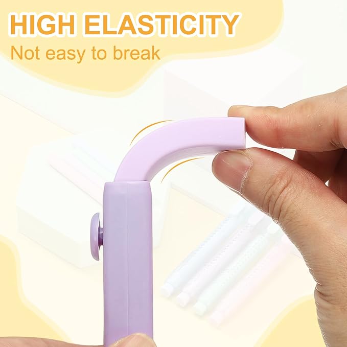 PATIKIL 4 Pack Erasers, Sliding Retractable Eraser Push Pull Cute Pencil - Image 3
