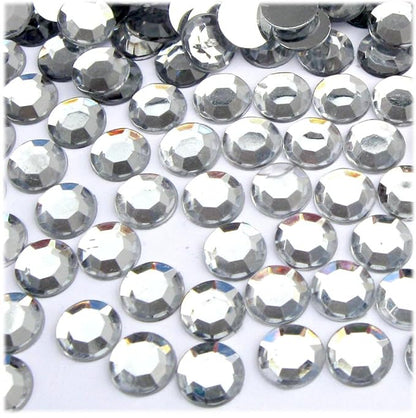 The Crafts Outlet 144pc Flatback Acrylic Rhinestones Round 10mm - Image 4