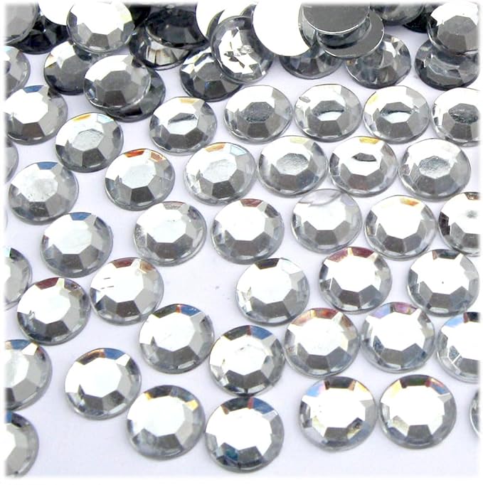 The Crafts Outlet 144pc Rhinestones Round 10mm - Image 8