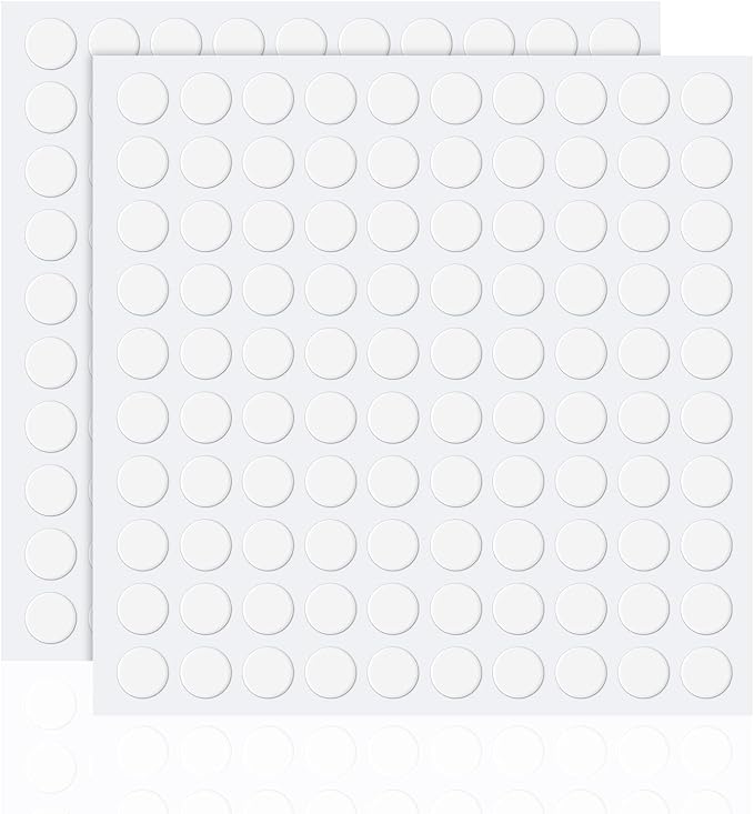 Zonon 200 Pcs Double Sided Adhesive Dots Clear Glue Point Tape Stickers Balloon by Zonon