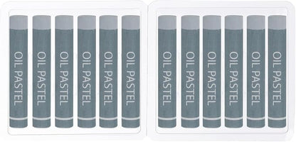 PATIKIL Gray Oil Pastels by PATIKIL