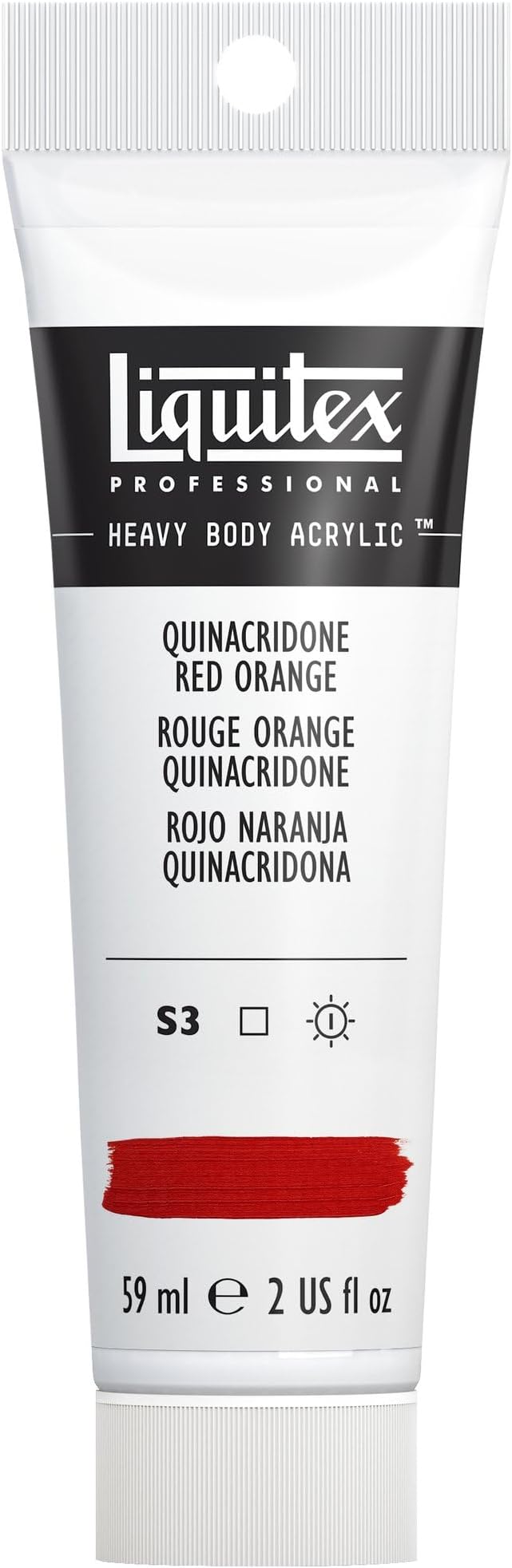 Liquitex Professional Heavy Body Acrylic Paint, 2-oz Tube, Quinacridone by Liquitex