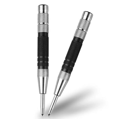 2Pcs Center Punch, 6Inch Automatic Center Punch Super Strong, Adjustable Spring by Unknown