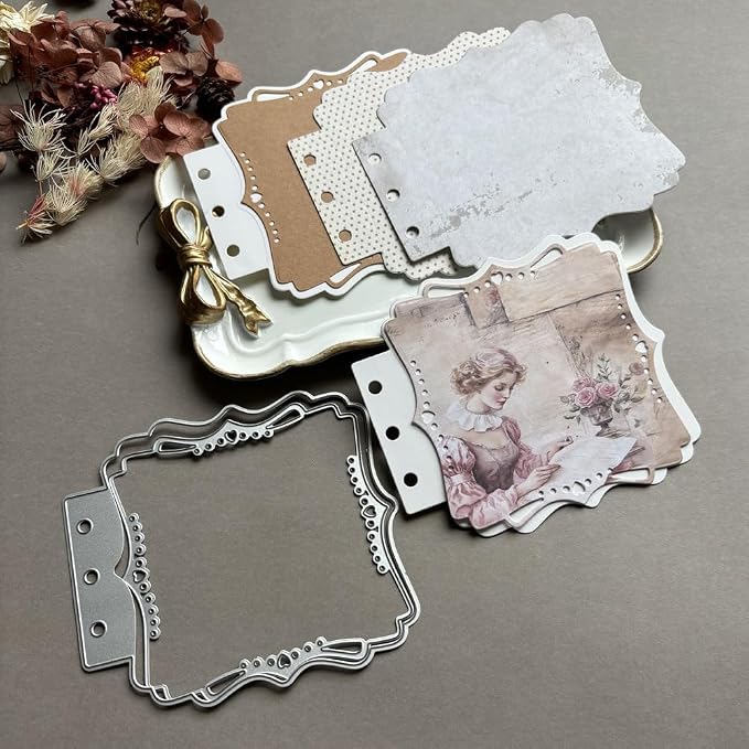 Square Framed Loose-Leaf Die Cuts - Image 3