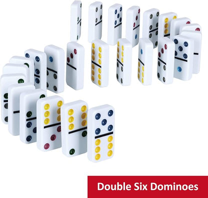 Double Six Dominoes Set with Tin Box - Image 7