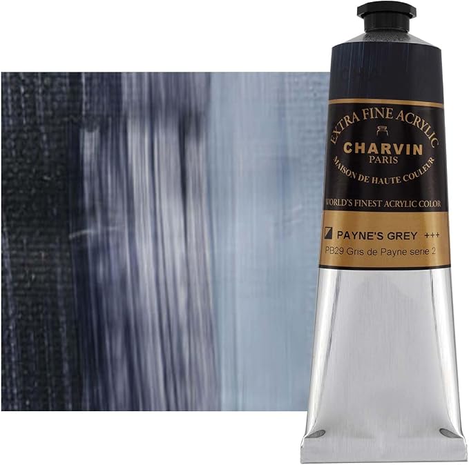 Charvin Extra Fine Professional Acrylic Paint - Image 2