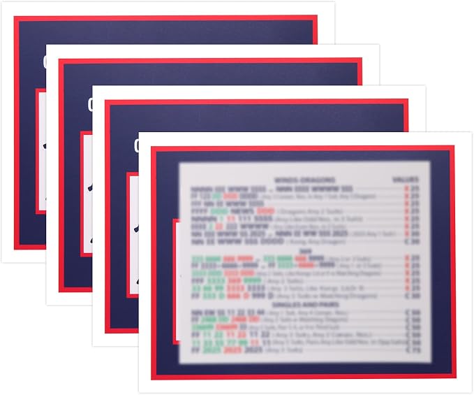 Mahjong Cards 2025, Easy-to-Read by Unknown