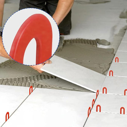 DGSL Tile Leveling System Tile Spacers 1/8 Inch, 500 pieces Horseshoe Shim U - Image 3