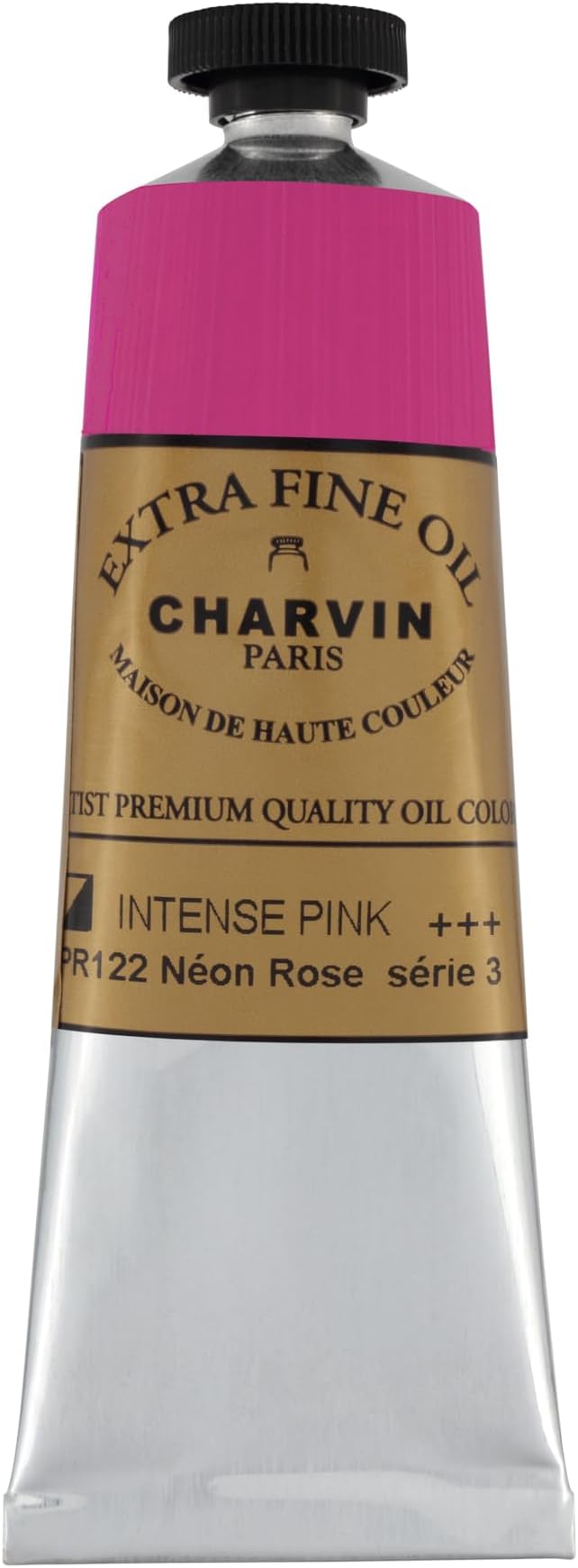 Charvin Extra Fine Oil Paint, Intense Pink 60 ml - Image 2