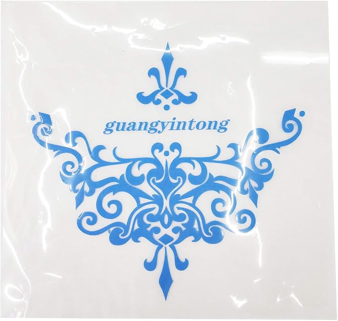 guangyintong Heat Transfer Vinyl Sky Blue HTV Rolls, Matte Surface Sky Blue HTV - Image 6