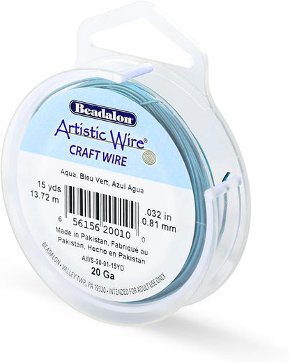 Artistic Wire, 20 Gauge Tarnish Resistant Colored Copper Craft Wire, 15 yd by Unknown