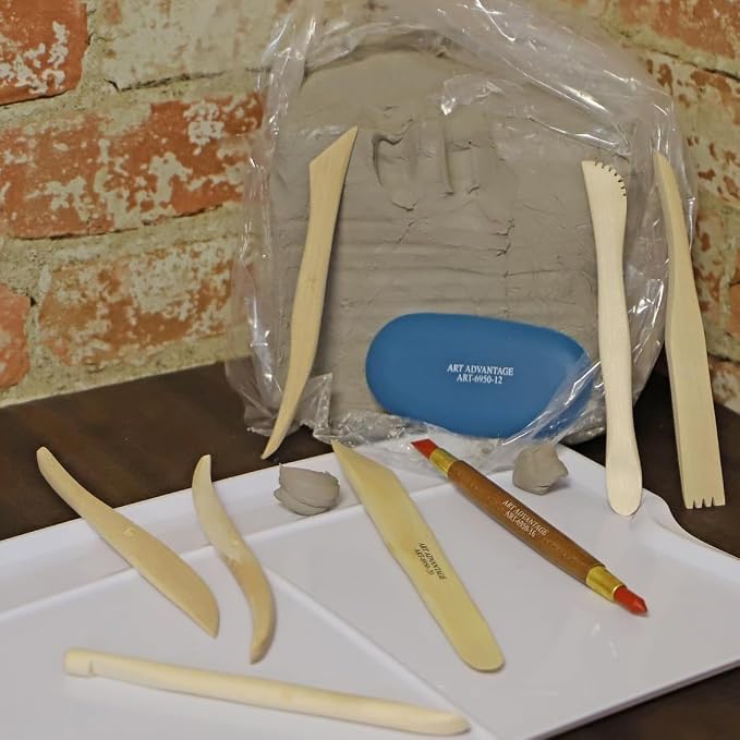 Art Advantage Wood Modelling Tool 8" – Wood Sculpting, Carving & Crafting Tool - Image 3