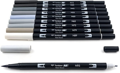 Tombow 56171 Dual Brush Pen Art Markers, Brush and Fine Tip Markers - Image 4