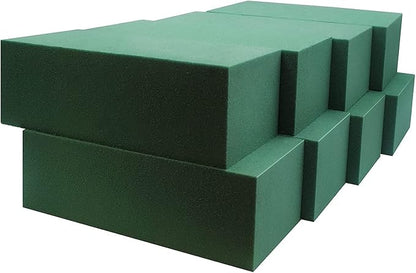 Pack of 8, Dry and Wet Floral Foam Blocks by FLOFARE