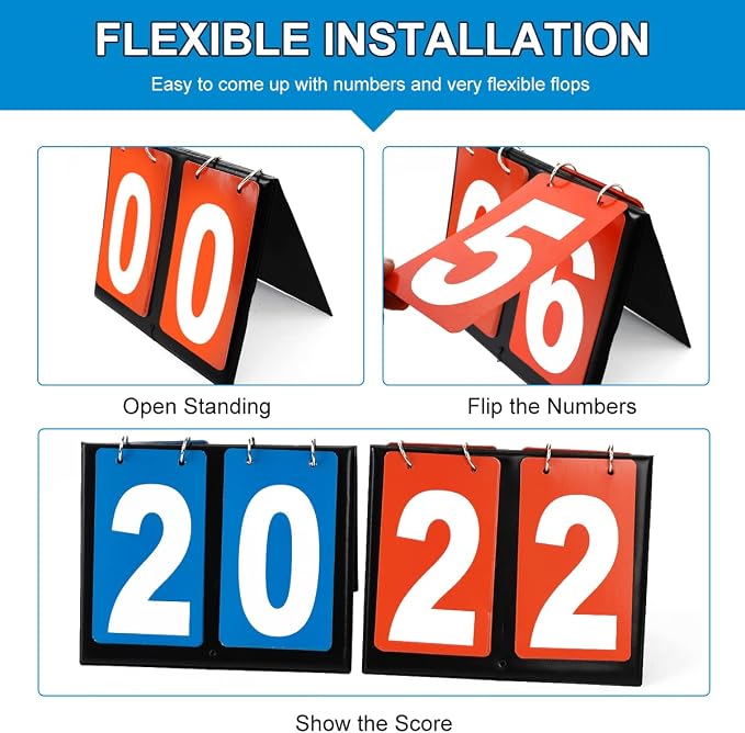 Portable Table Top Scoreboard Flipper - Image 3