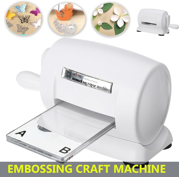 DIY Paper Cutting Embossing Machine Craft Die Scrapbooking Album Card Kit Tool - Image 5
