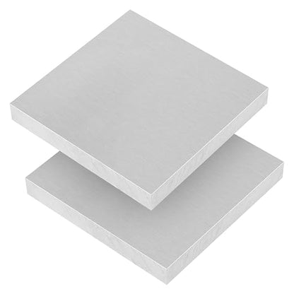 2Pack 6061 T651 Aluminum Sheet Metal 4 x 4 x 1/2Inch Flat Plain Thickened - Image 4
