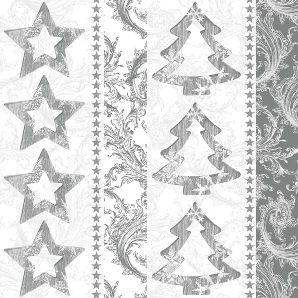 20-ct 13x13 Christmas Paper Decoupage Napkins, 3-Ply Servilletas Tissue Napkin by KeepUnique