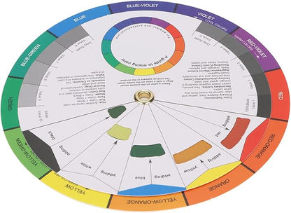 Pocket Color Wheel Chart, Double Sided Color Wheels - Image 2