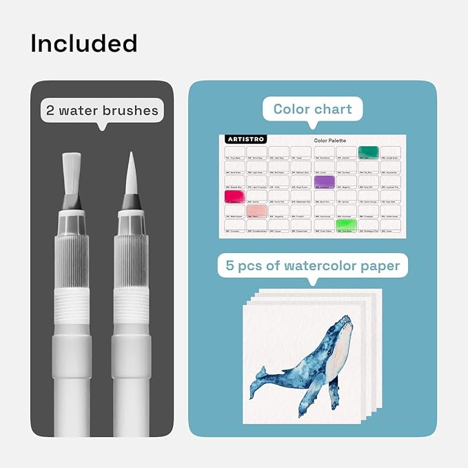 ARTISTRO 48 Watercolor Markers - Image 5