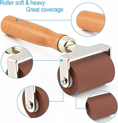 Soft Rubber Roller, Brayer Ideal - Image 3