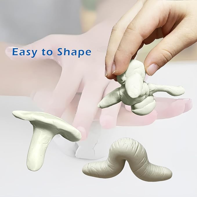 ReArt Non-Drying Oil-Based Plasticine Modeling Clay 2.6 Pounds, Non Hardening - Image 5