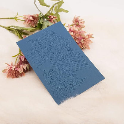6Pcs Flower Leaf Embossing Folders DIY Craft Paper Card Embossing Template - Image 6