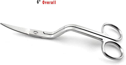 4 Pcs Professional Embroidery Duckbill Applique Scissors - Image 5