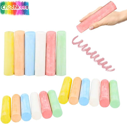 72 Jumbo Sidewalk Chalk, Jumbo chalk great - Image 3