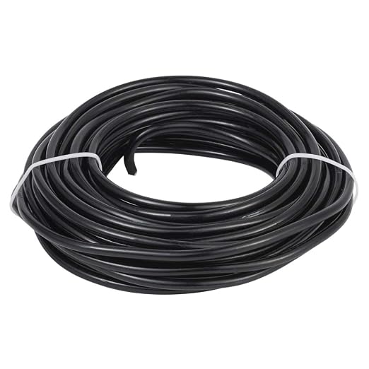 Fashewelry 32.8 Feet 5mm Black Aluminum Wire Bendable Metal Craft Wire by FASHEWELRY