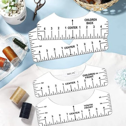 Vowlove Tshirt Ruler Guide for Vinyl Alignment - Image 7