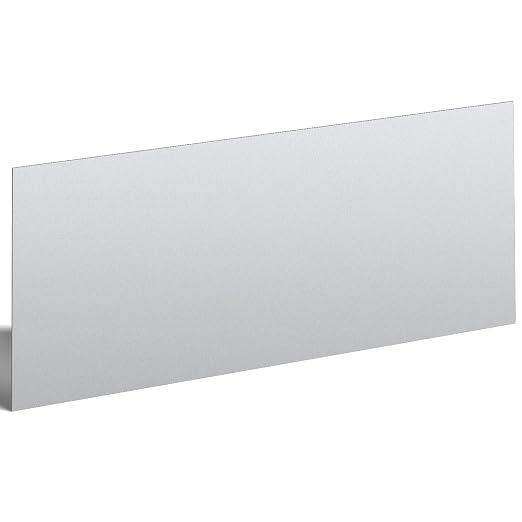 Hicarer 1 Pcs Mild Steel Sheet Cold Rolled 18 Gauge Metal Plate Weldable Metal by Hicarer