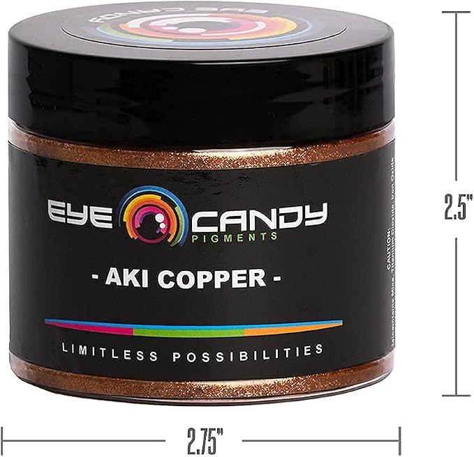 Eye Candy Pigments Premium Copper Mica Powder - Image 7