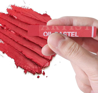 Mifuner Soft Oil Pastels Set, Colors Heavy Oil Pastels Vibrant and Creamy - Image 3
