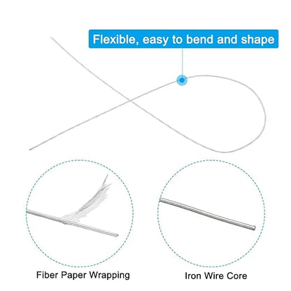 PATIKIL 20 Gauge 16" Floral Stem Wire - Image 3