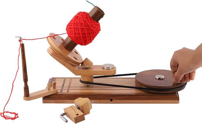 Bhartiya Handicrafts Rosewood Yarn Winder & Swift Combo | Large Capacity 10 Oz - Image 4